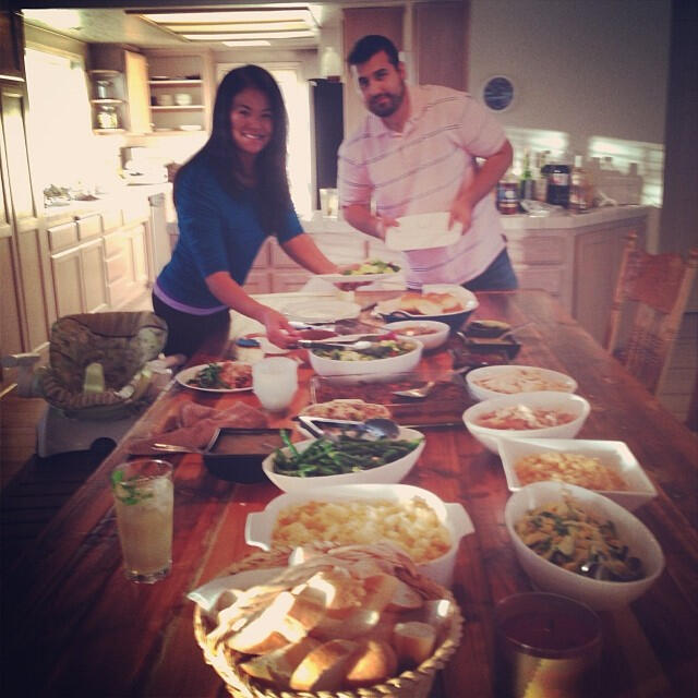 Ray Hernandez dining at a local restaurant in Rockwall