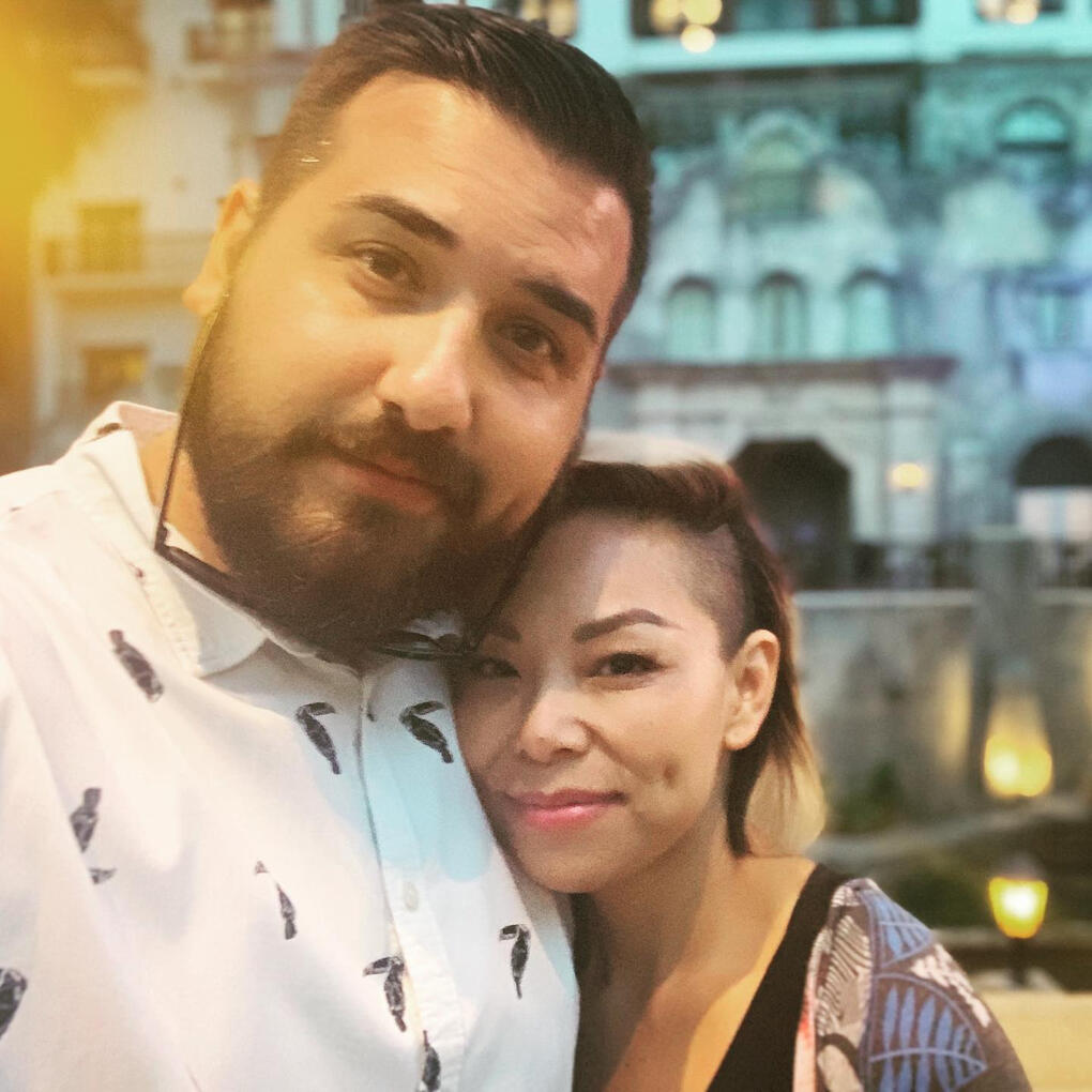 Ray Hernandez on a scenic hike in Rockwall, Texas.