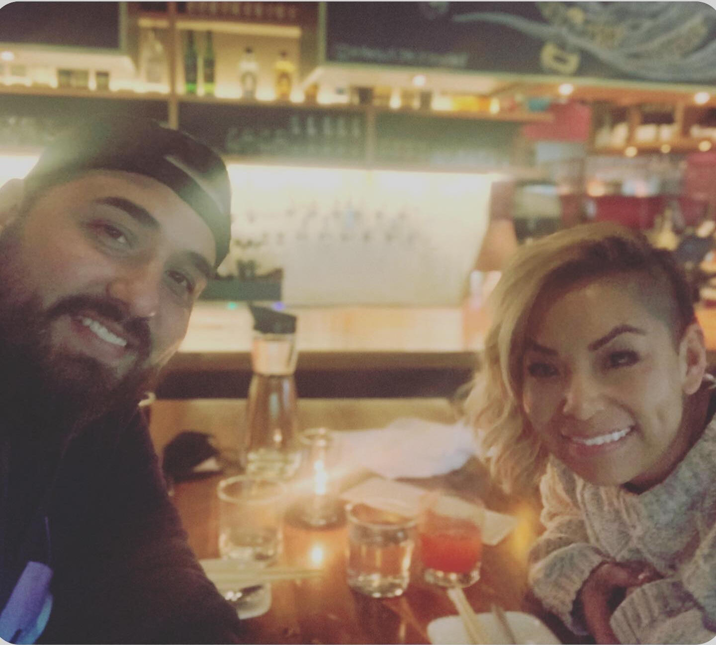 Ray Hernandez and his wife enjoying a date night in Rockwall