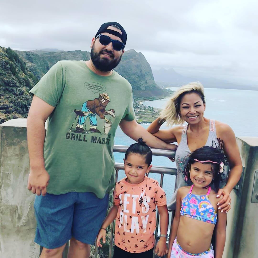 The entire Hernandez family gathered together in Rockwall